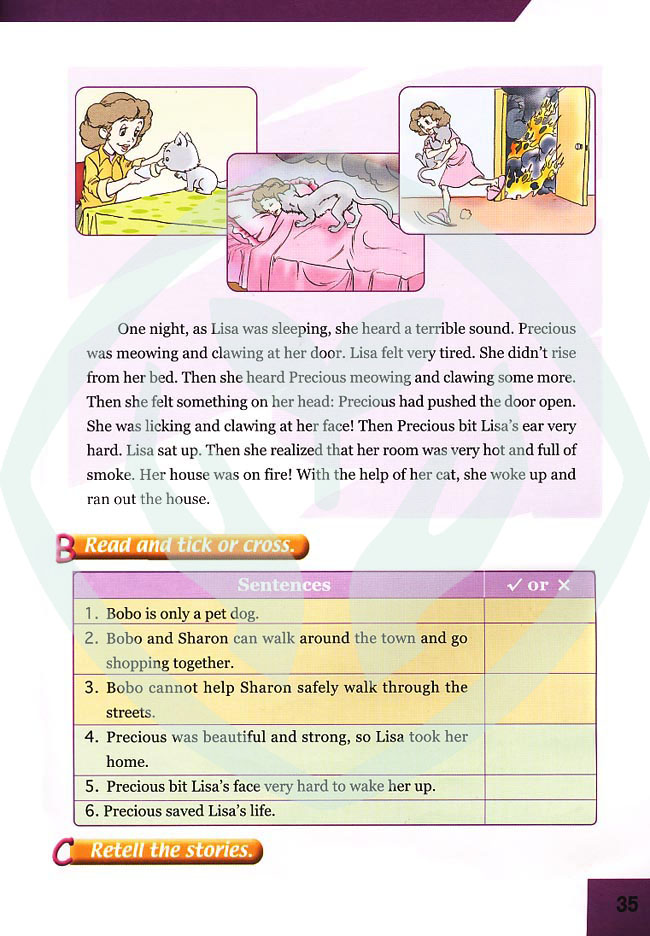 人教版六年级上册英语电子课本 - 第38页 - 小学