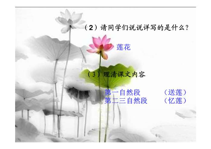 体会诗歌中深沉的母爱,并学会感恩. 点击下载课件 ppt图片图片
