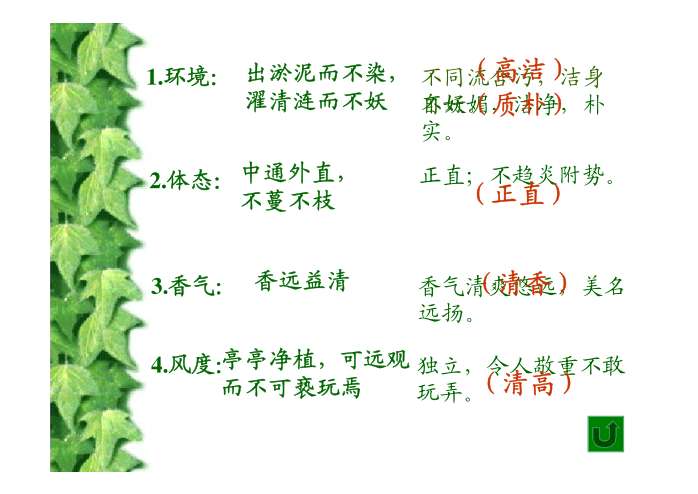 爱莲说简谱_爱莲说思维导图(2)